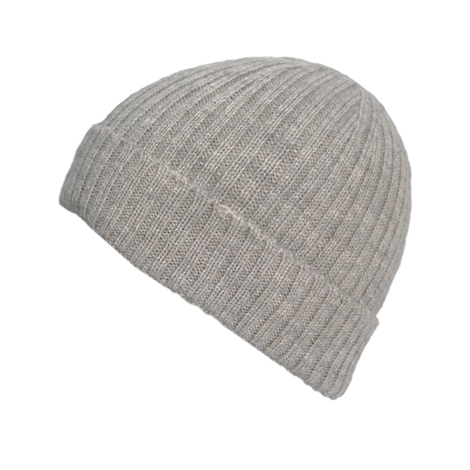 British Wool Light-Weight Ribbed Beanie