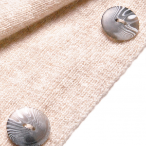 Cashmere Stone Button Poncho