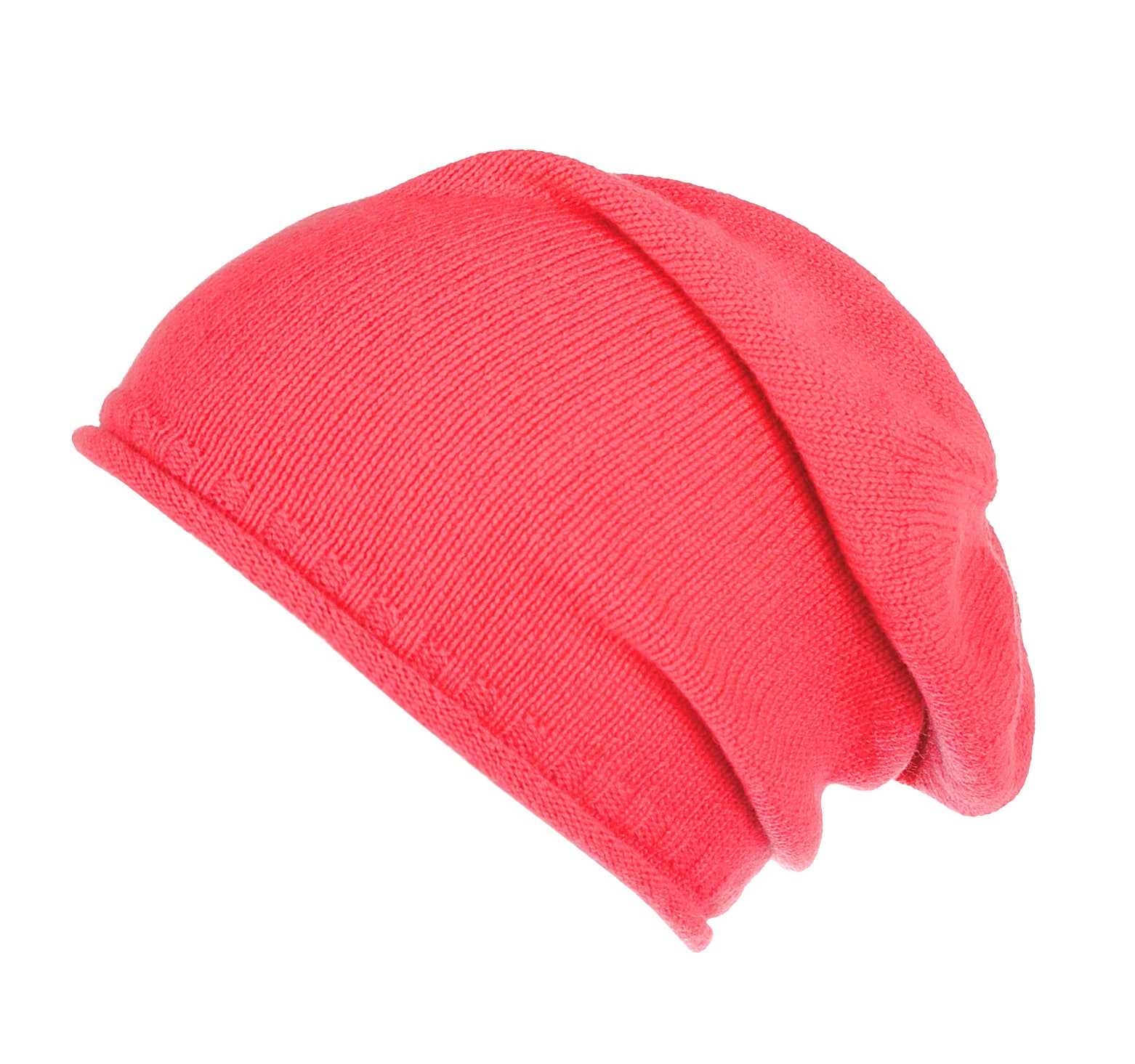 Cashmere Pink Slouch Beanie