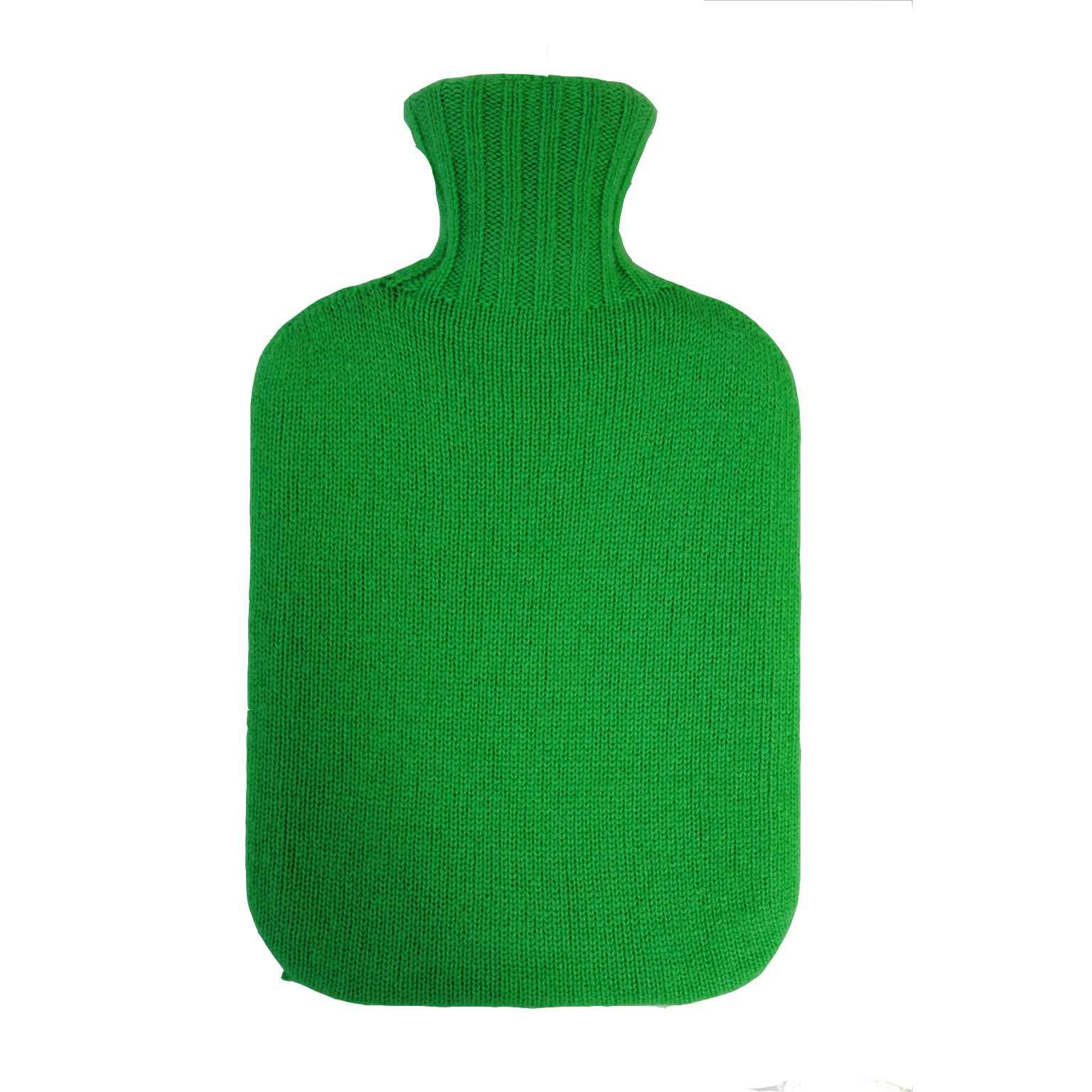 Green Knit Hot Water Bottle