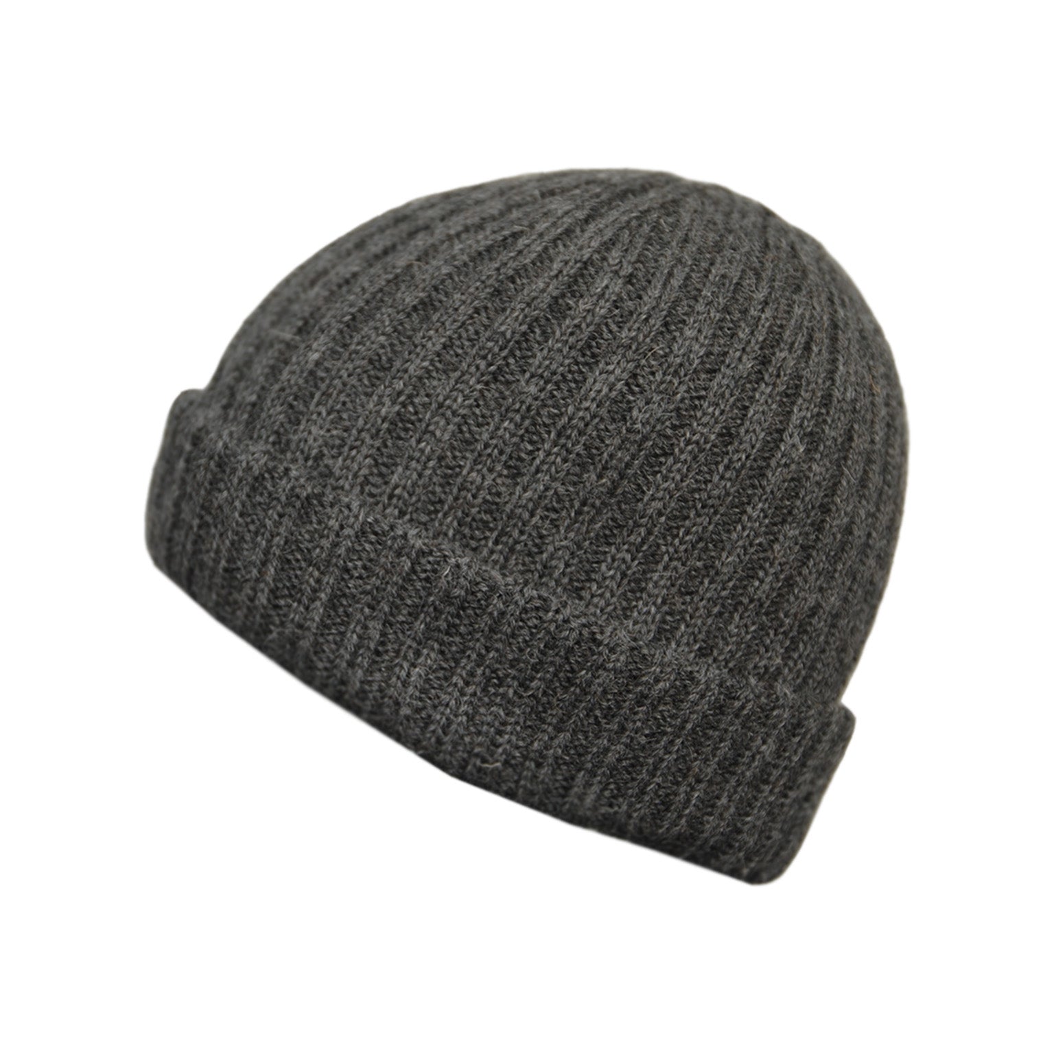 grey knitted beanie