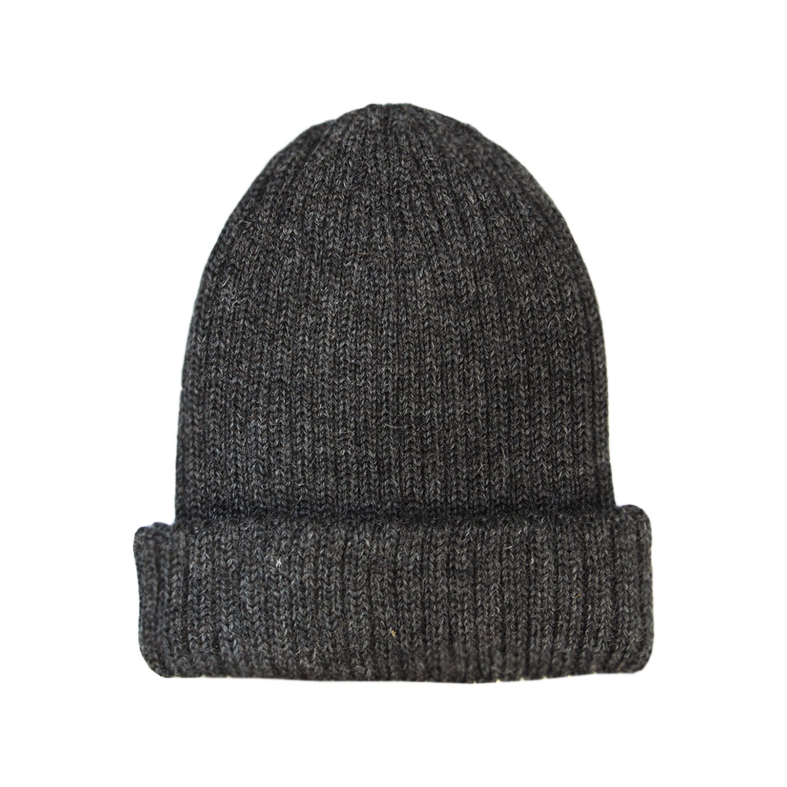 grey knitted beanie