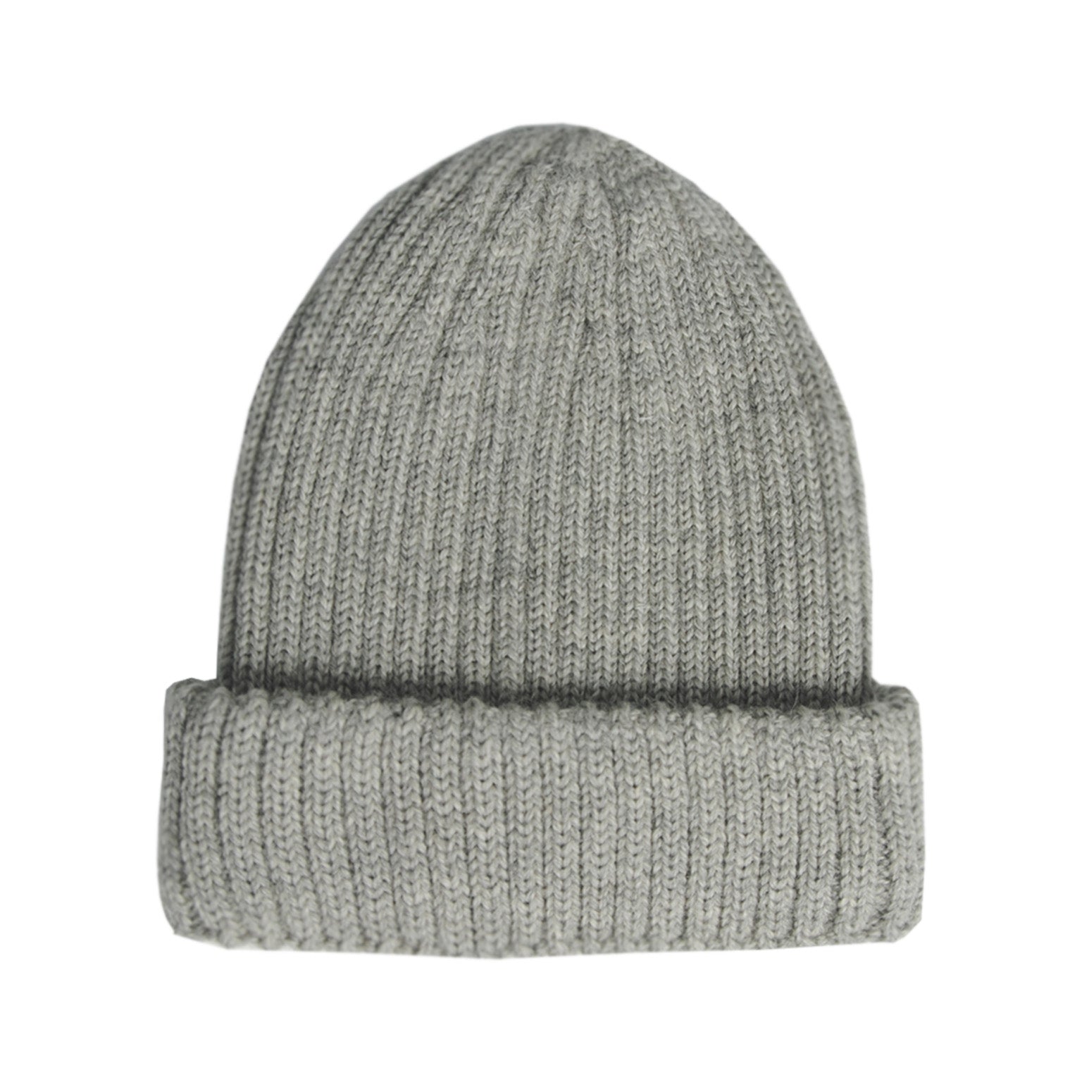grey knitted beanie