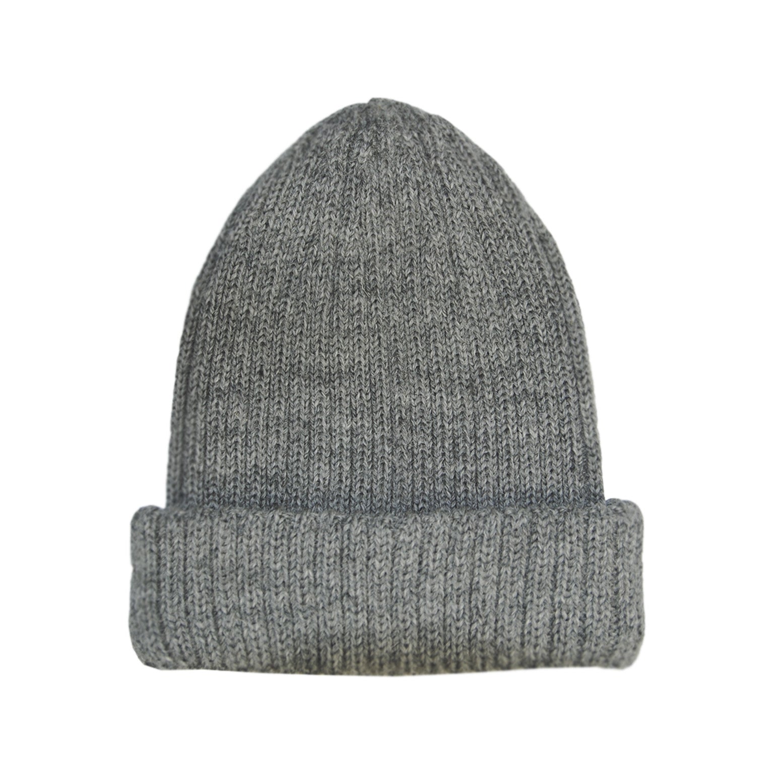 grey knitted beanie