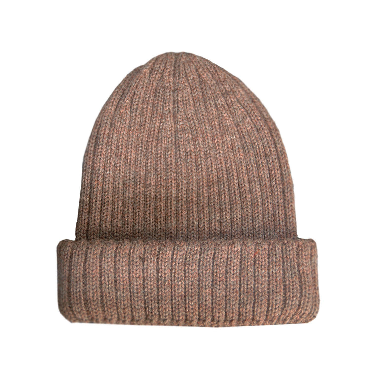 pink knitted beanie