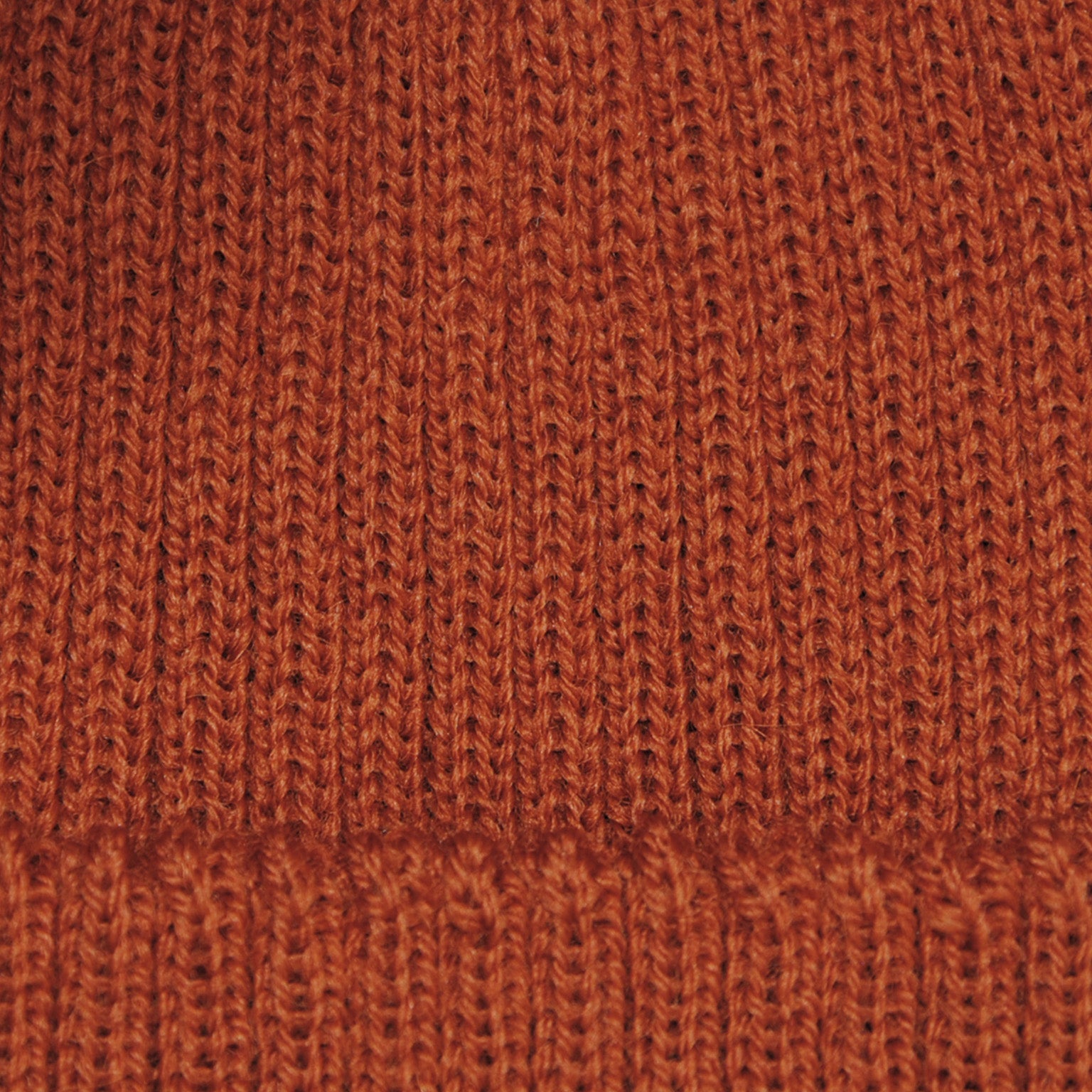British Wool Light-Weight Ribbed Beanie