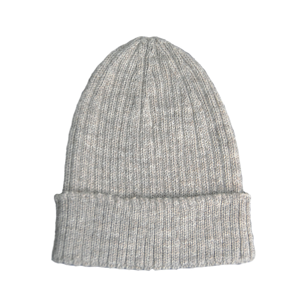 British Wool Light-Weight Ribbed Beanie