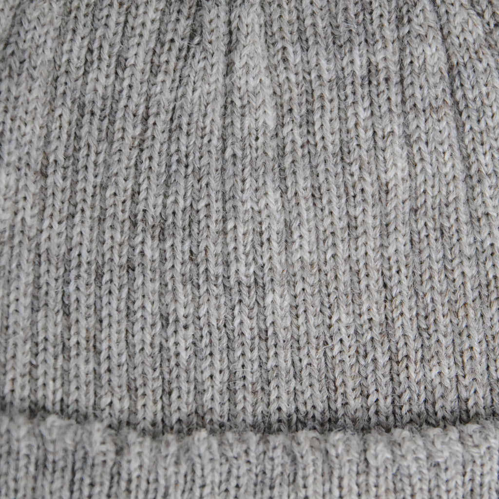 British Wool Light-Weight Ribbed Beanie