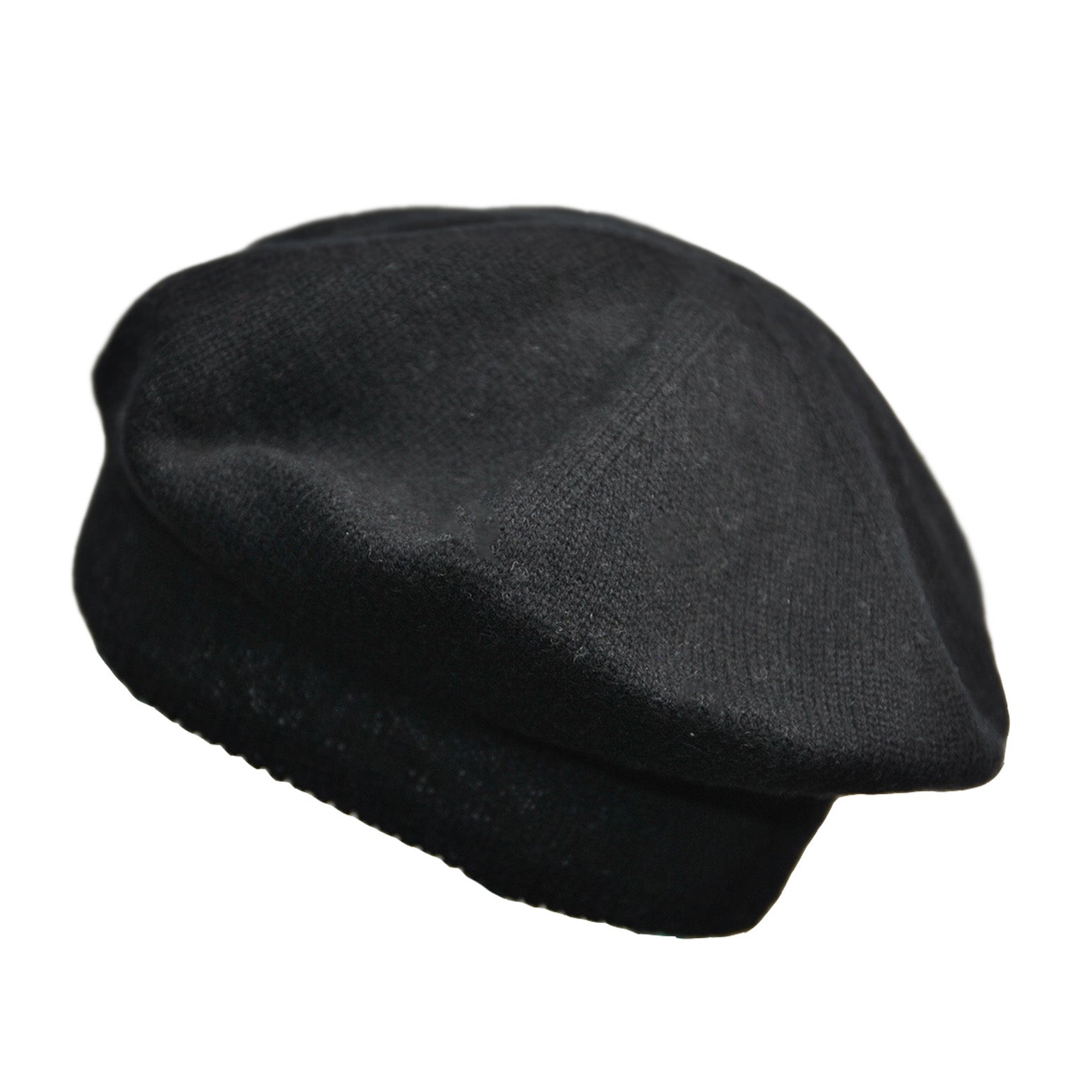 Cashmere Black Beret