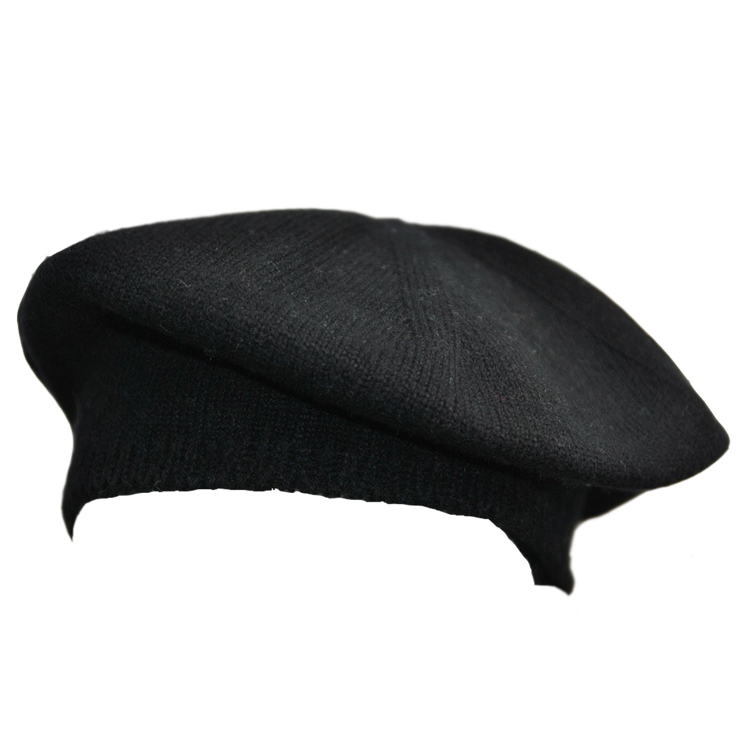 Cashmere Black Beret