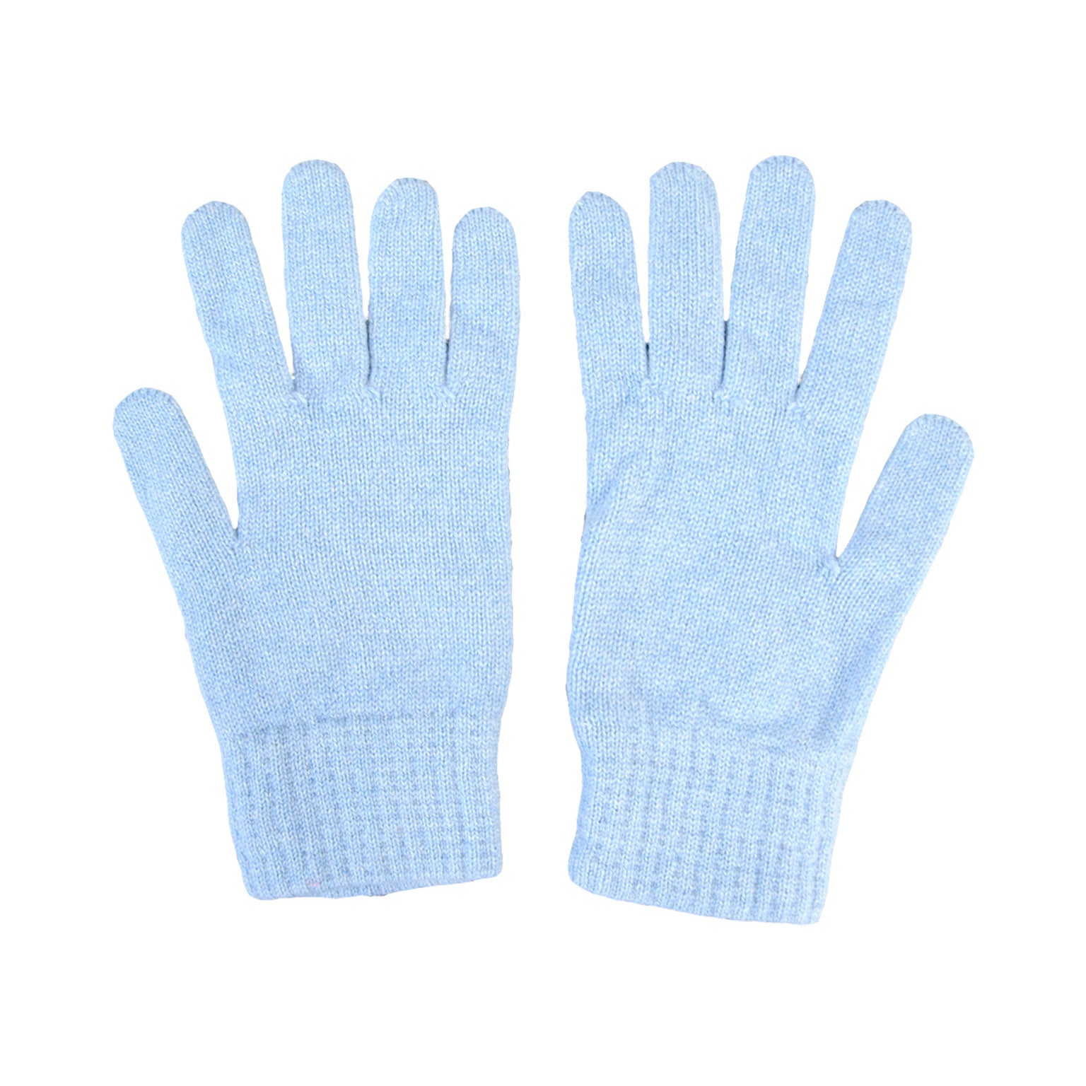 Cashmere Baby Blue Gloves