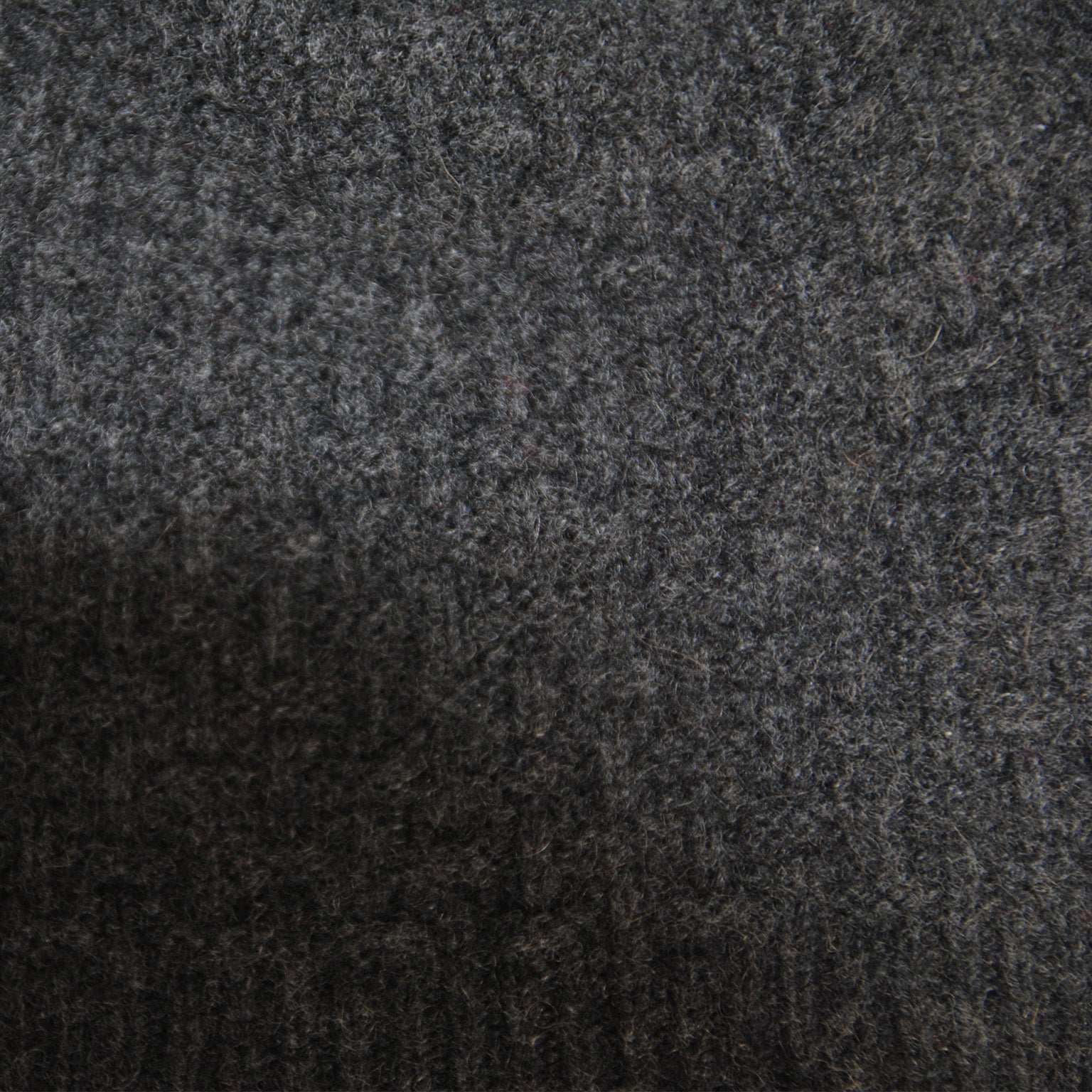 cashmere charcoal purl beanie