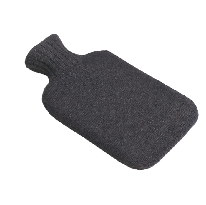Cashmere Charcoal Hot Water Bottle