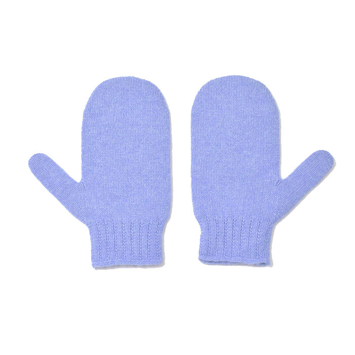 Cashmere Blue Mittens