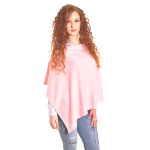 Cashmere Pink Shoulder Poncho