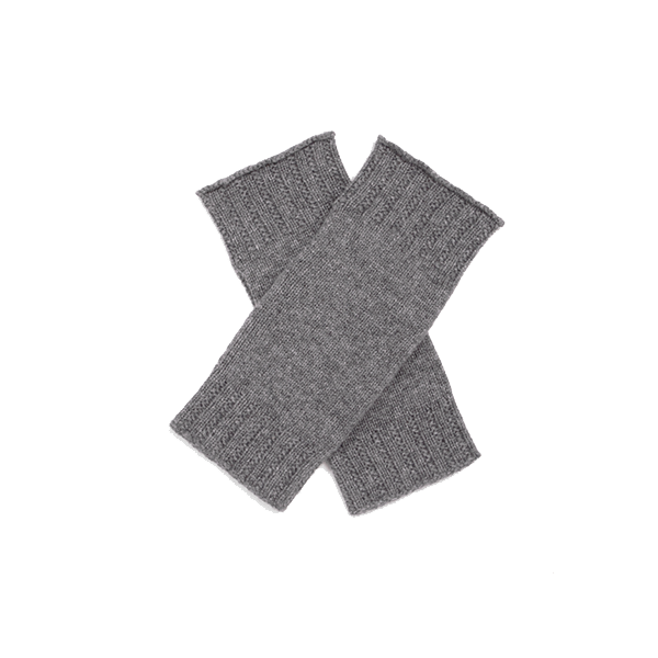 Cashmere Grey Wrist Warmers