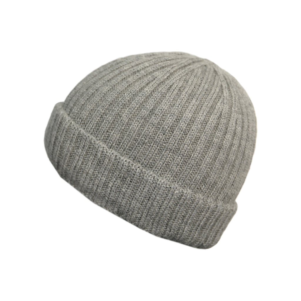grey knitted beanie
