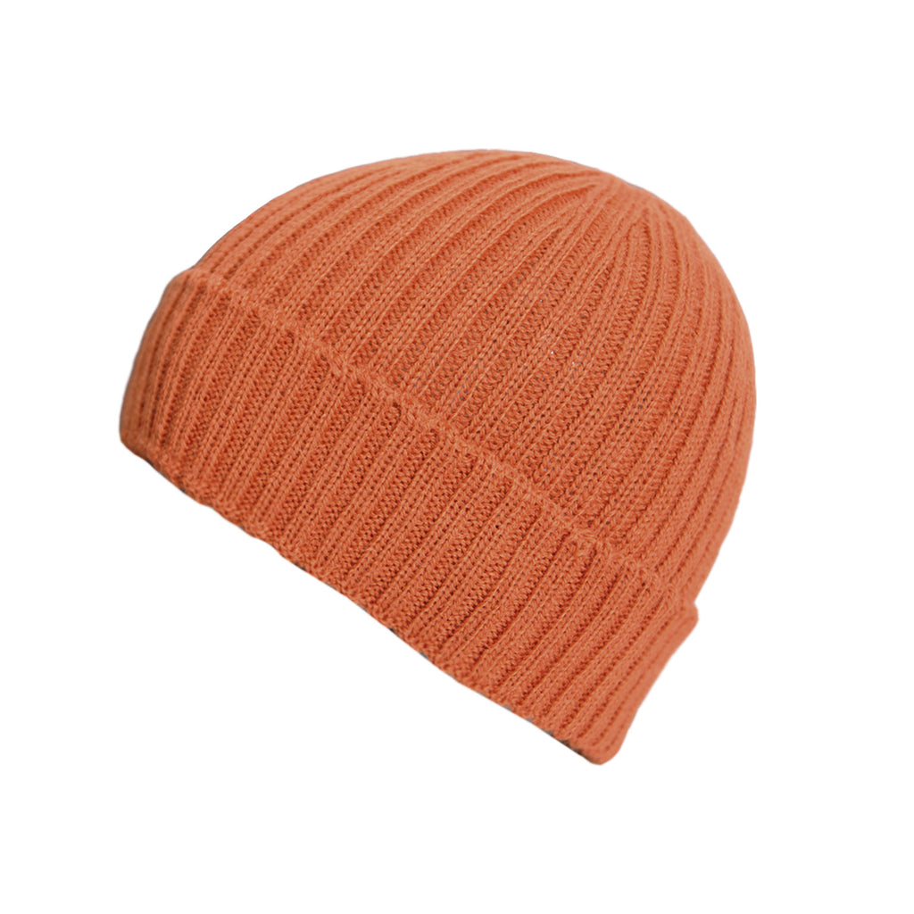 British Wool Light-Weight Ribbed Beanie