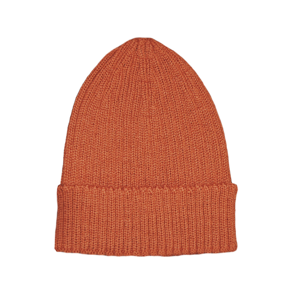 British Wool Light-Weight Ribbed Beanie